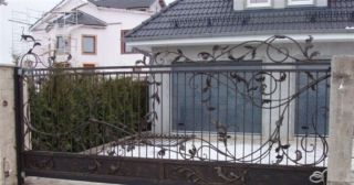 Купить откатные ворота кованые Малгобек, цена от 2820 руб.
