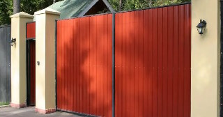 Купить ворота из профнастила Малгобек, цена от 4126 руб.